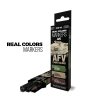 AK Interactive RCM108 LATE GERMAN AFV CAMO COLORS – RC MARKERS SET